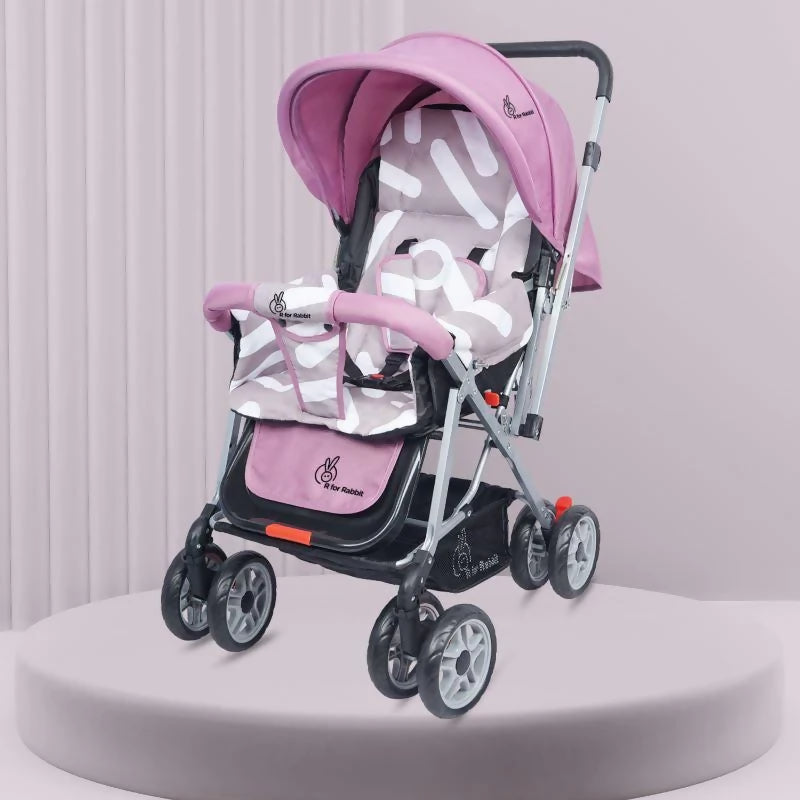 R FOR RABBIT Lollipop Lite Stroller - Travel Friendly, Easy To Fold, Reversible Handle - PyaraBaby