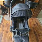 R FOR RABBIT Chocolate Ride Stroller/Pram For Kids - Reversible Handle, Multiple Recline Positions, Cup Holder with Meal Tray, 5 Point Safety Harness, Storage Basket