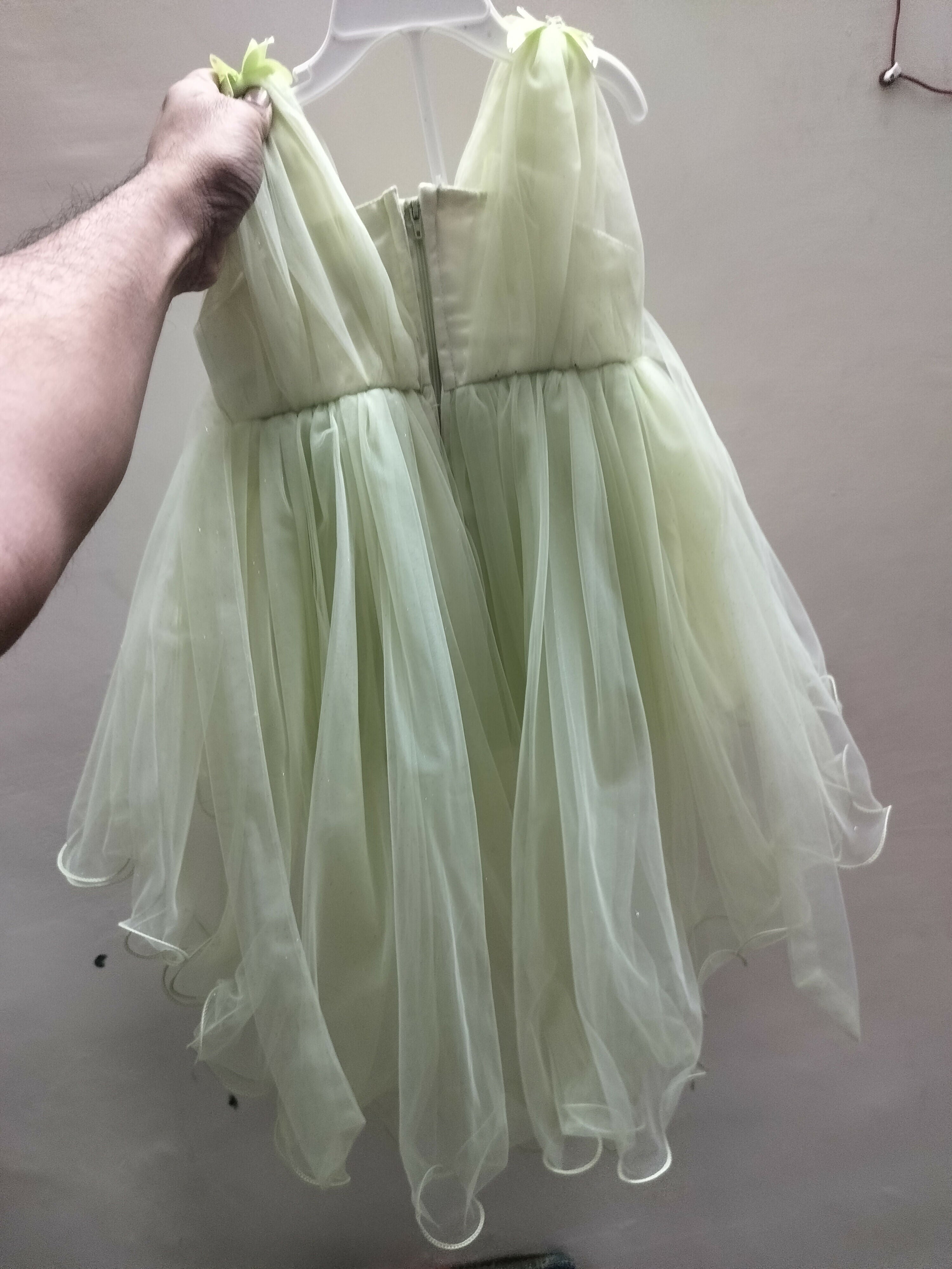Green Party Wear Frock