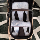 Star and Daisy Easy Go travel-friendly stroller with lightweight foldable design, reclining seat, safety harness, smooth wheels, and compact comfort for baby travel and everyday outings.