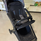 R FOR RABBIT Street Smart Nova Kids Stroller in Blue Black, Almost New condition, featuring comfortable seating, a travel-friendly design, protective canopy, safety harness, and smooth wheels for convenient everyday outings.