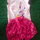Cute and comfortable, this T-shirt with shorts set for baby girls features adorable prints and breathable fabric, perfect for play and casual outings.