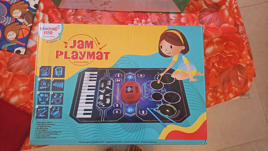 Unleash your child's inner musician with the HAMLEYS Jam Playmat Touch Sensitive – the perfect blend of fun, creativity, and interactive play!