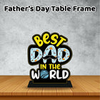 PERSONALIZED Father’s Day Special Table Top Photo with Cutout