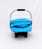 Babyhug Infant Car Seat Carry Cot With Canopy Rear Facing 0-13kg