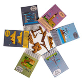 World Monuments flashcards with Activity with Wooden Monuments