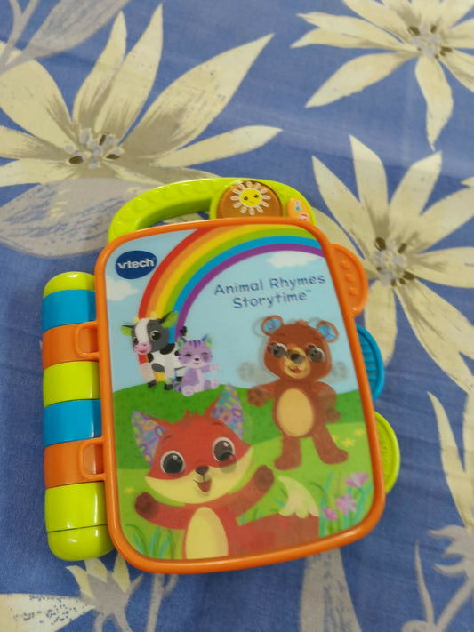 VTECH Kids Musical Rhymes Interactive Book for fun learning and musical play.
