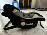 R FOR RABBIT Picaboo Car seat Cum Carry Cot- Grey