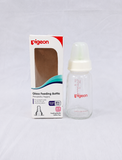 Pigeon 120ml Glass Feeding Bottle Peristaltic Nipple BPA Free B090
