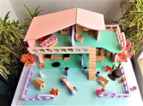 Wooden Doll House- Multi Arrangement 3 Storied Play Set - PyaraBaby