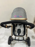 HUNY HUNY 4 In 1 Stroller/Pram with Car Seat/ Rocker/ Carry Cot - PyaraBaby