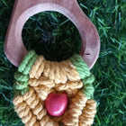Soothe your teething baby naturally with our Neem Macrame Teethers, crafted from high-quality neem wood and soft macrame for safe and soothing relief.