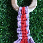 Soothe your teething baby naturally with our Neem Macrame Teethers, crafted from high-quality neem wood and soft macrame for safe and soothing relief.