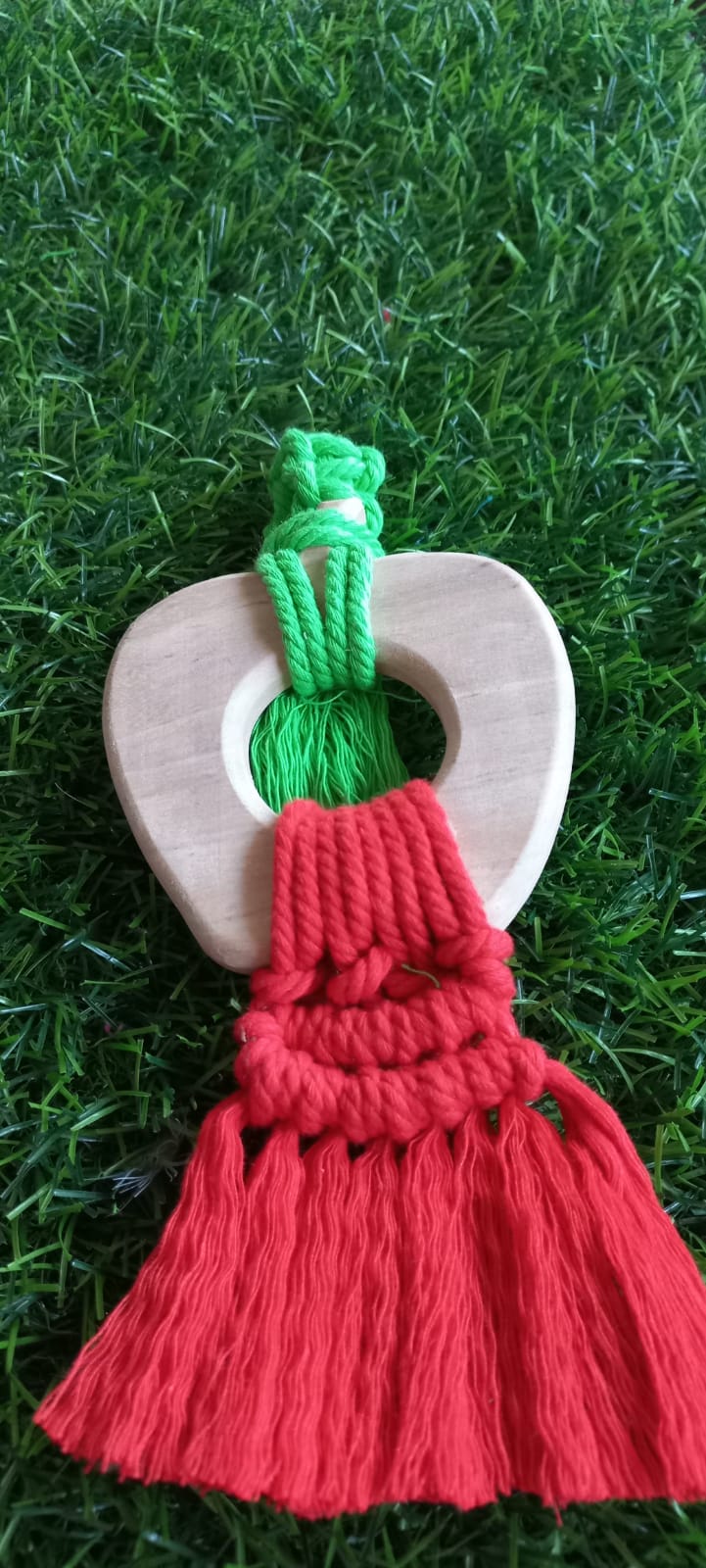 Soothe your teething baby naturally with our Neem Macrame Teethers, crafted from high-quality neem wood and soft macrame for safe and soothing relief.