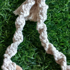 Soothe your teething baby naturally with our Neem Macrame Teethers, crafted from high-quality neem wood and soft macrame for safe and soothing relief.