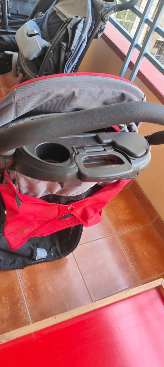 CHICCO Cortina Stroller/Pram for Baby - Red
