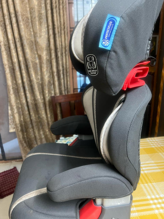 Graco TurboBooster Highback Booster Car Seat for Kids – Convertible, Adjustable & Crash-Tested for Safety