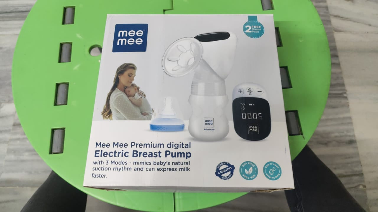 Buy Mee Mee Premium Digital Electric Breast Pump – Comfortable, Smart & Portable Solution for Breastfeeding Moms

