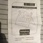 Discover the BABYHUG Automatic Cradle for Baby - NUBF027, featuring automatic rocking, multiple speed settings, a timer, and calming music for a soothing and secure sleeping environment.