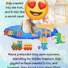 Friendly informative Personalised books which will keeps your little one engaged as they are the main character in it.