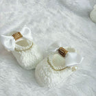 Crochet baby girl booties/ Crochet handmade baby shoes