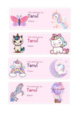 Name Stickers (Personalised) (30 stickers) 3.00 X 1.50 Inches