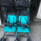 R FOR RABBIT Ginny & Johnny Twin Stroller/Pram for Baby