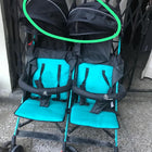 R FOR RABBIT Ginny & Johnny Twin Stroller/Pram for Baby