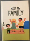 Meet My Family Book - Personalised with pictures and names