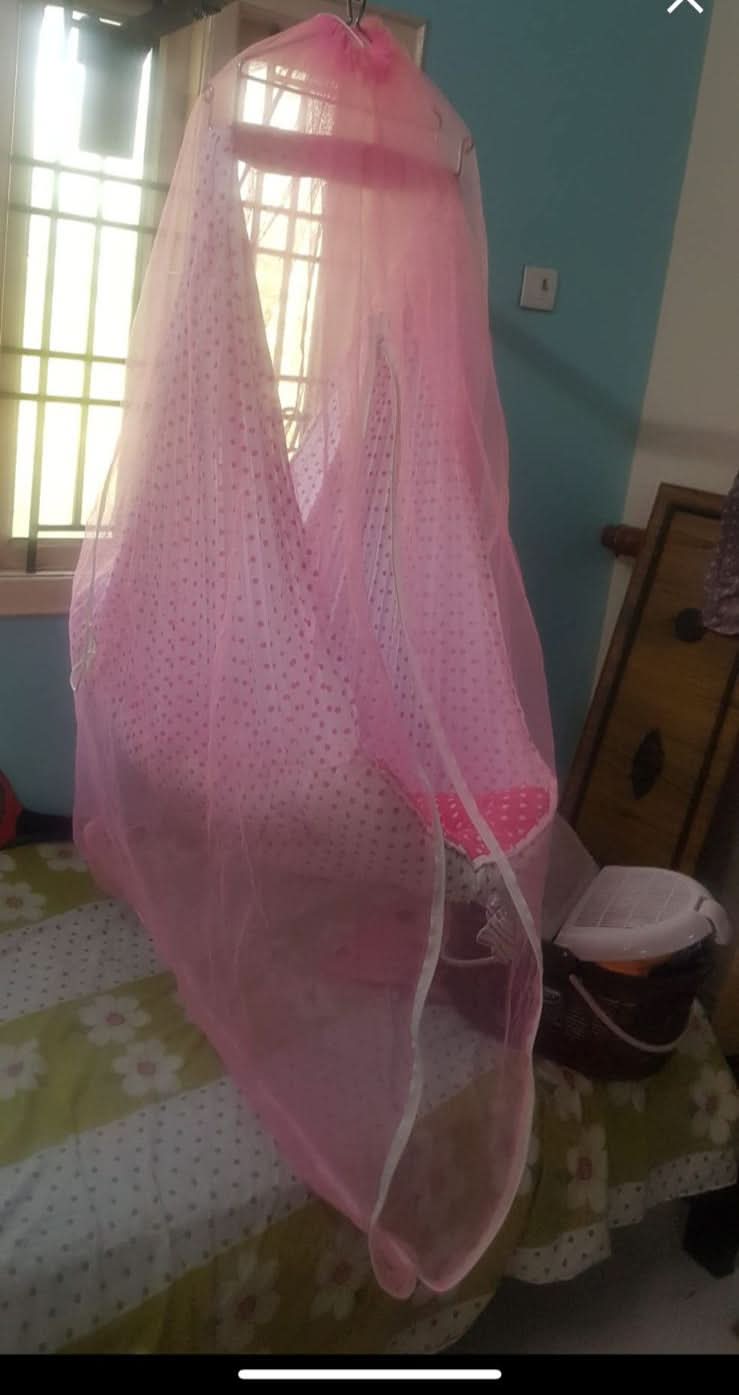 BEETOT CRADLE/ jhula and Baby Nest ( Combo)
