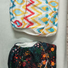 Combo of 2 SUPER BOTTOMS Uno Freesize Premium Cloth Diaper for Babies (3m-3y) + Organic Cotton Pad  Free Size
