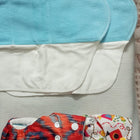 Combo of 2 SUPER BOTTOMS Uno Freesize Premium Cloth Diaper for Babies (3m-3y) + Organic Cotton Pad  Free Size