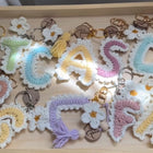 Letter keychain