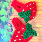 Crochet handmade hair clip