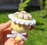 Rose Flower Bouquet with Ring Holder – Elegant Handmade Gift for Special Occasions