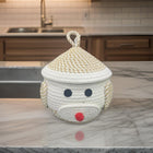 Woven Storage Basket with Cap /Christmas Special Baskets
