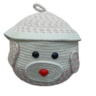 Woven Storage Basket with Cap /Christmas Special Baskets