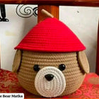 Woven Storage Basket with Cap /Christmas Special Baskets