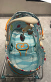 MASTELA 5 in 1 Baby Bassinet Rocker Rocking/ Napper/ Bounce, Chair with Removable Baby Bassinet