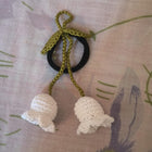 Hand Crocheted Tulip Hair Ties