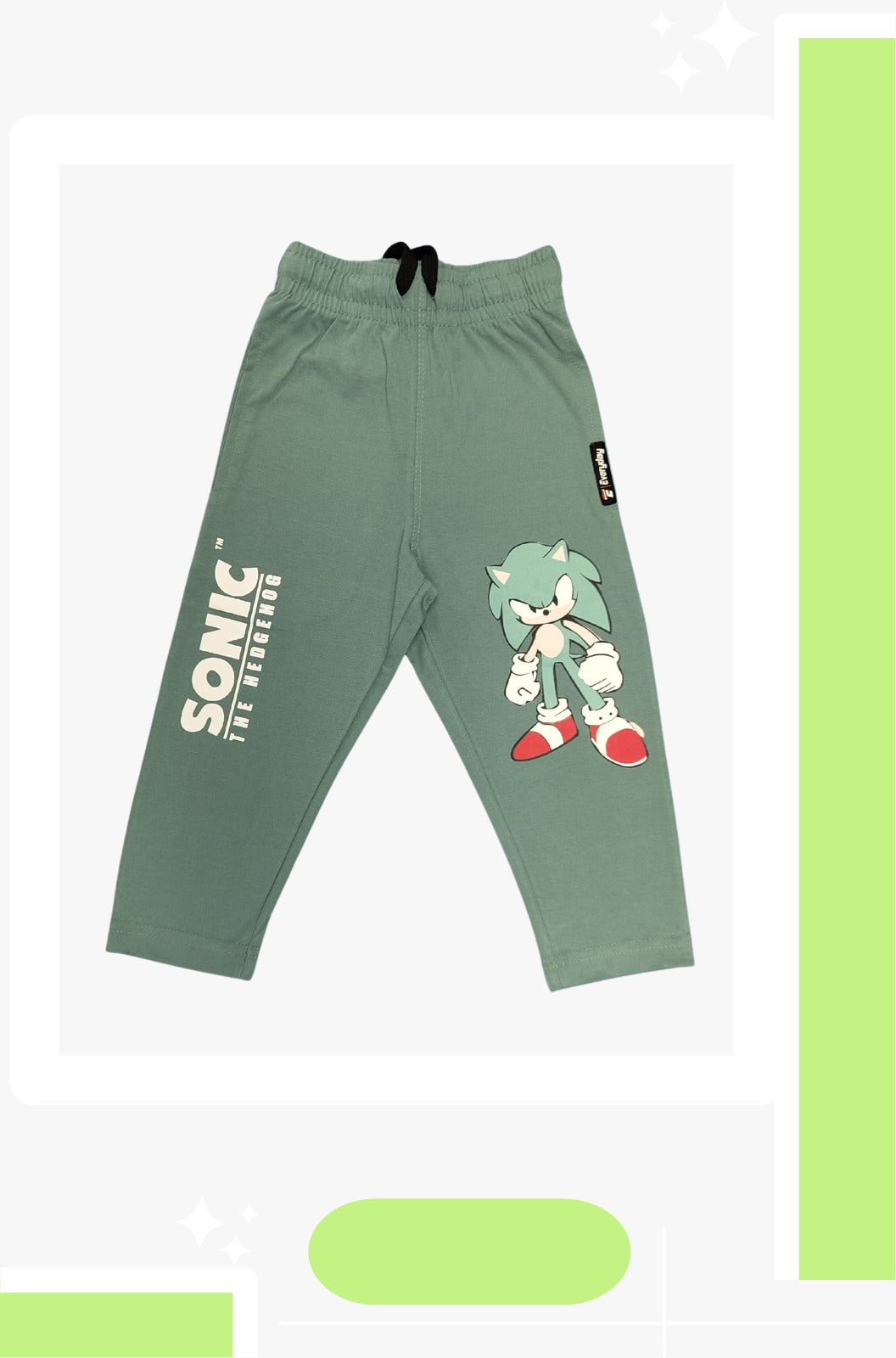 EVERYDAY Kids Biowash Cotton Cartoon Print Trousers