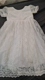 Baby Girl Baptism Frock with Cap