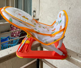 BABYHUG Bubble Joy Bather Animal Print- Yellow orange