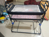 MOTHERTOUCH  High Compact Cradle Polka Dot Print - Blue