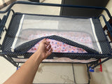 MOTHERTOUCH  High Compact Cradle Polka Dot Print - Blue