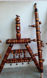 Malaysian Teak Wood Cradle, Dimensions: L53×W32×H42 Inches