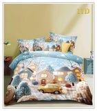 Kids Designer Disney Panel Bedsheet