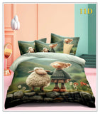 Kids Designer Disney Panel Bedsheet