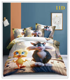 Kids Designer Disney Panel Bedsheet