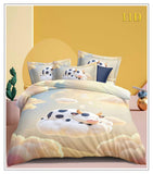 Kids Designer Disney Panel Bedsheet